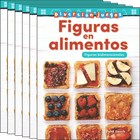 Diversión y juegos: Figuras en alimentos: Figuras bidimensionales 6-Pack