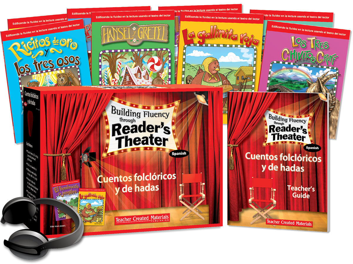 Building Fluency through Reader's Theater: Cuentos folclóricos y de hadas (Folk and Fairy Tales) Kit (Spanish Version)