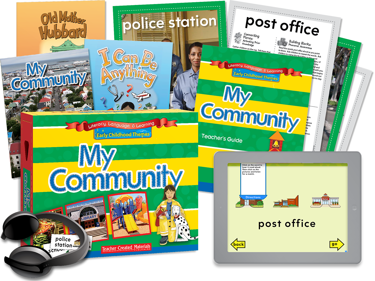 Early Childhood Themes: My Community Kit