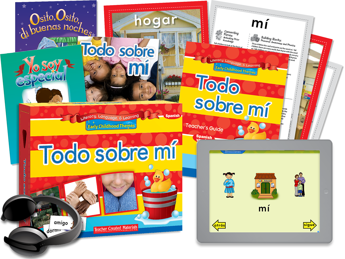 Early Childhood Themes: Todo sobre mí (All About Me) Kit (Spanish Version)