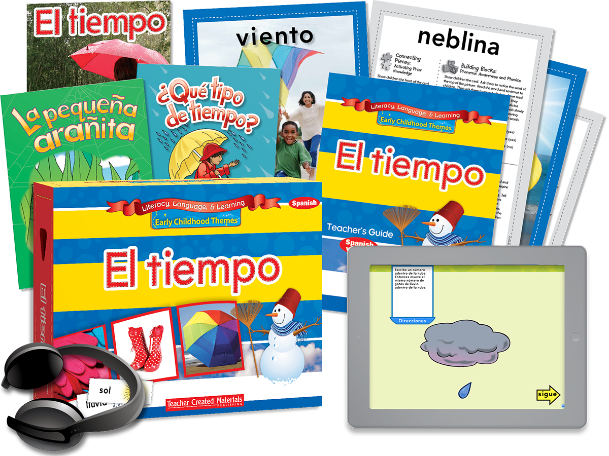 Early Childhood Themes: El tiempo (Weather) Kit (Spanish Version)