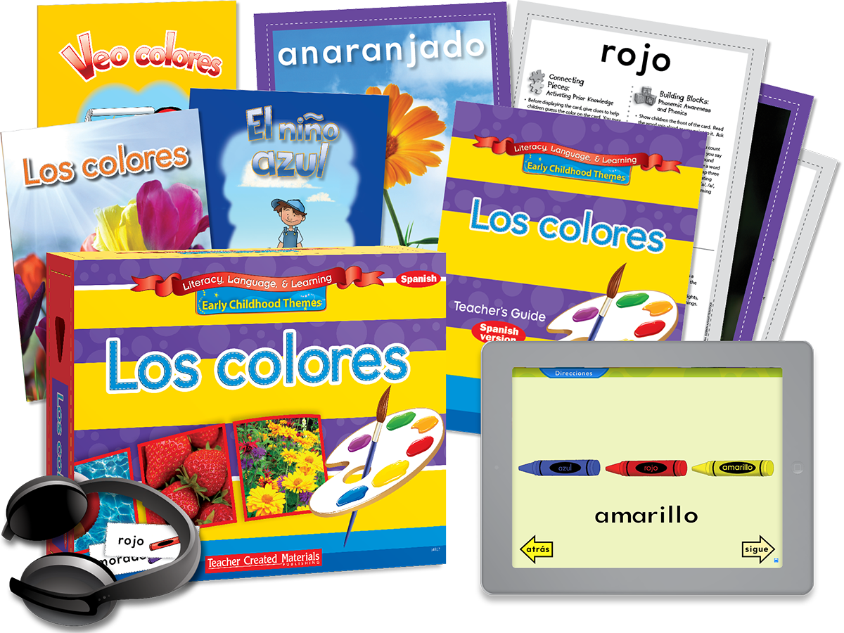 Early Childhood Themes: Los colores (Colors) Kit (Spanish Version)
