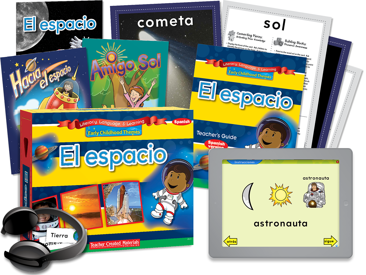 Early Childhood Themes: El espacio (Space) Kit (Spanish Version)