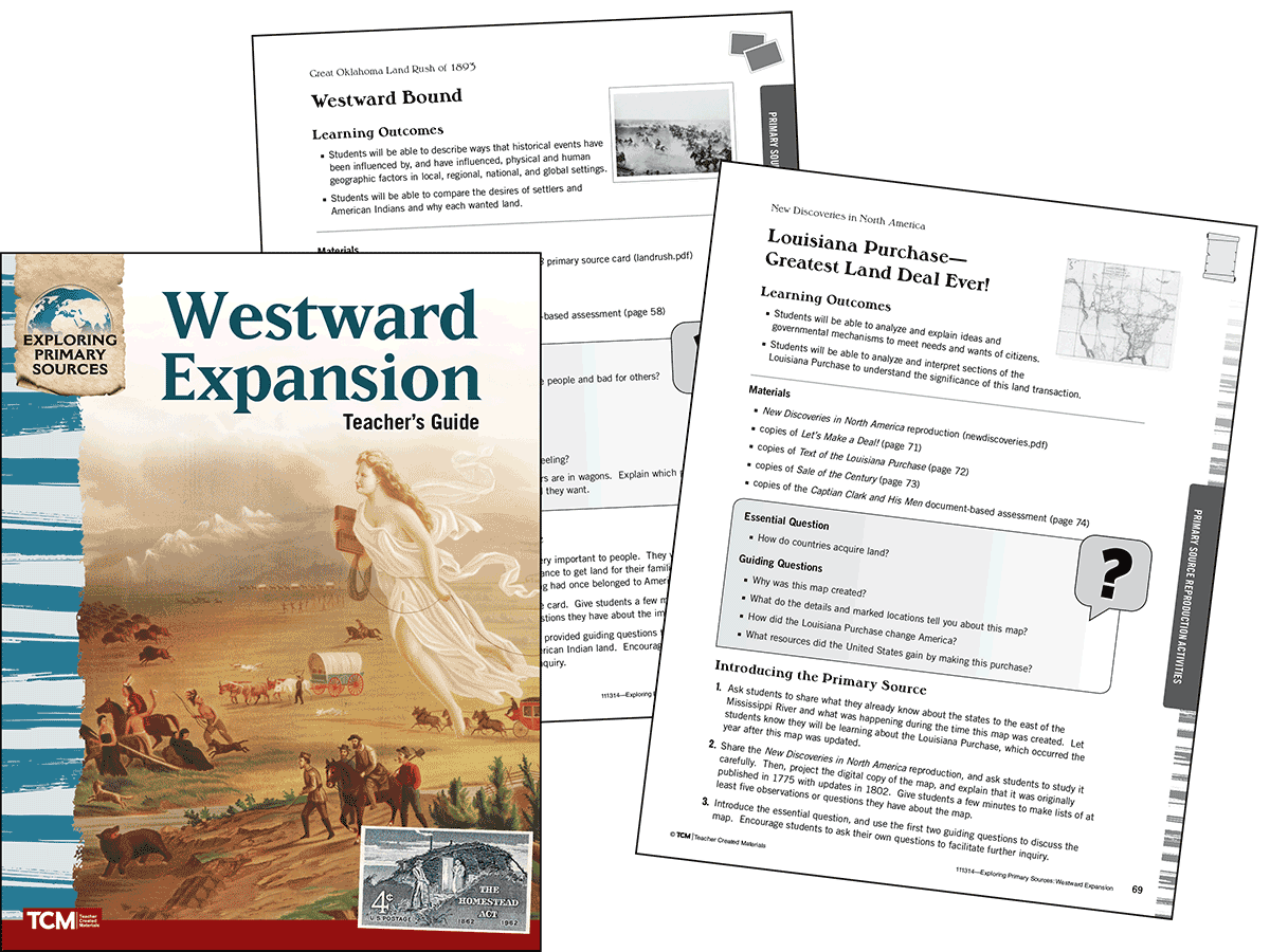 Exploring Primary Sources: Westward Expansion, 2nd Edition Kit