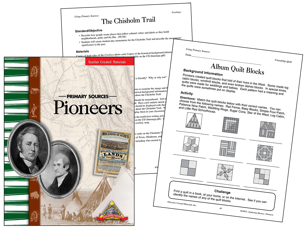 Primary Sources: Pioneers Kit