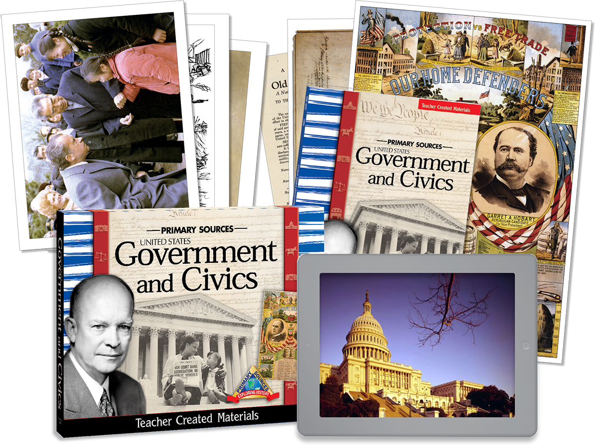 Primary Sources: United States Government and Civics Kit