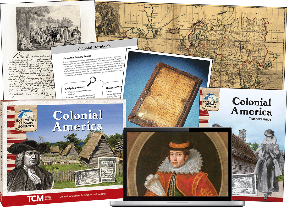 Exploring Primary Sources: Colonial America, 2nd Edition Kit
