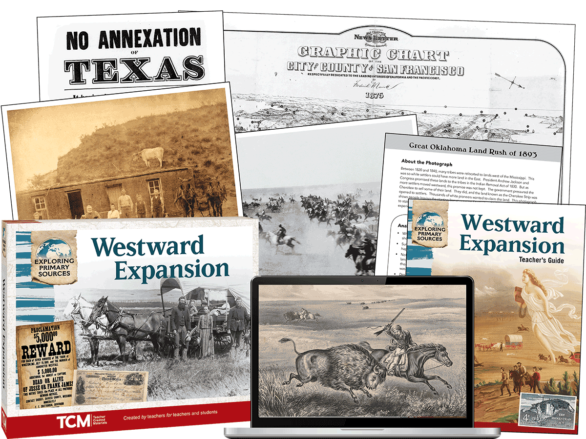 Exploring Primary Sources: Westward Expansion, 2nd Edition Kit