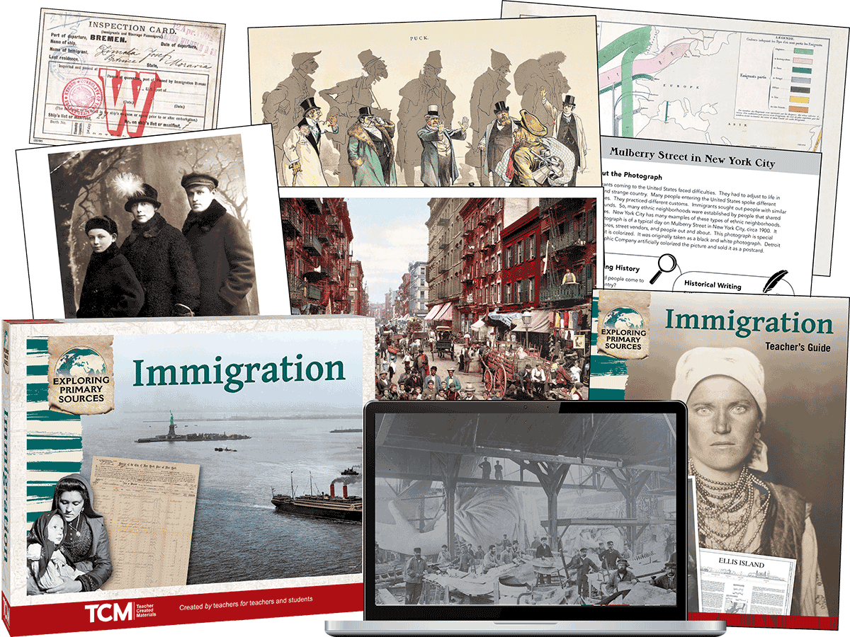 Exploring Primary Sources: Immigration, 2nd Edition Kit