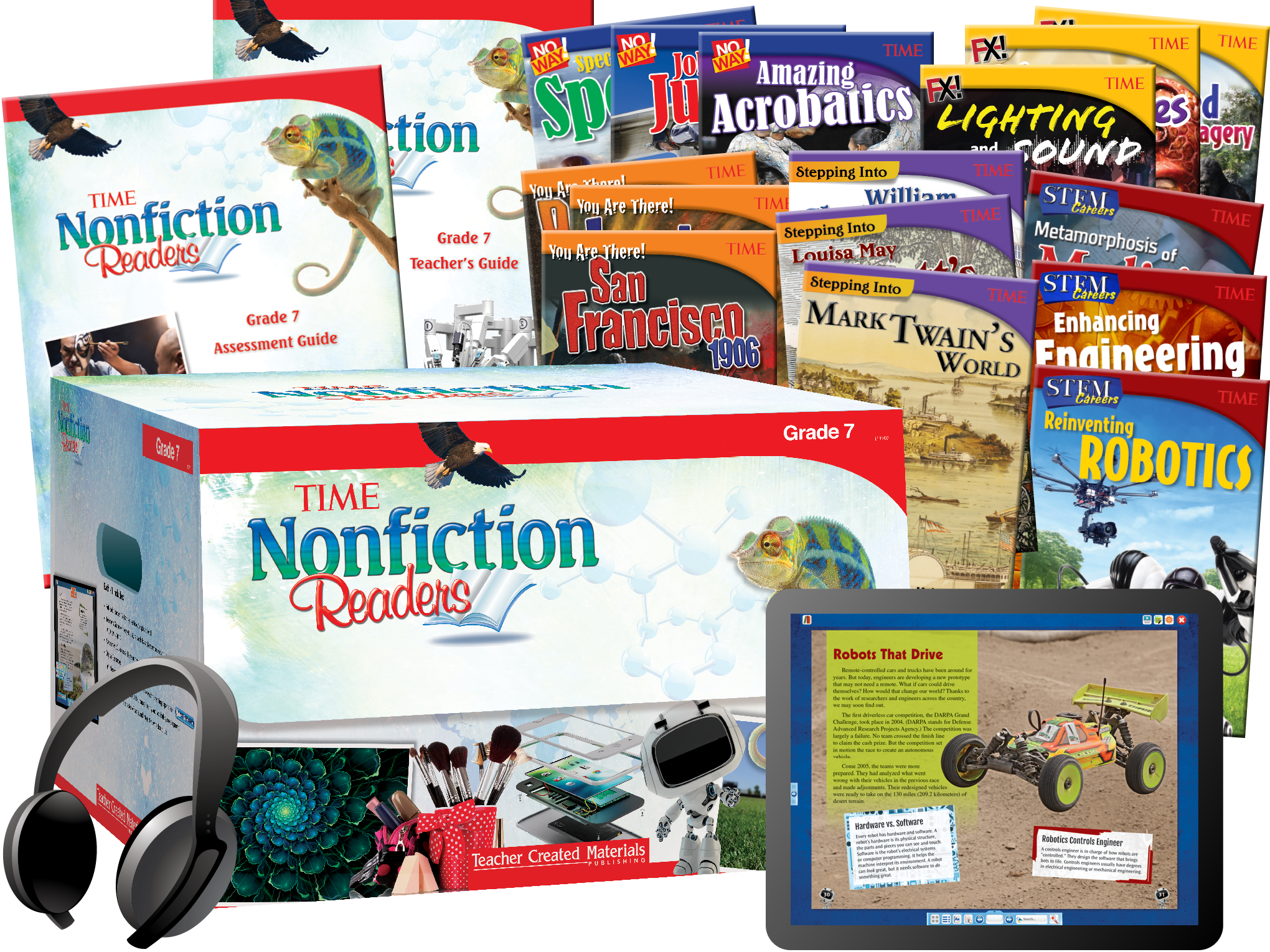 TIME<sup>®</sup> Nonfiction Readers: Grade 7 Kit