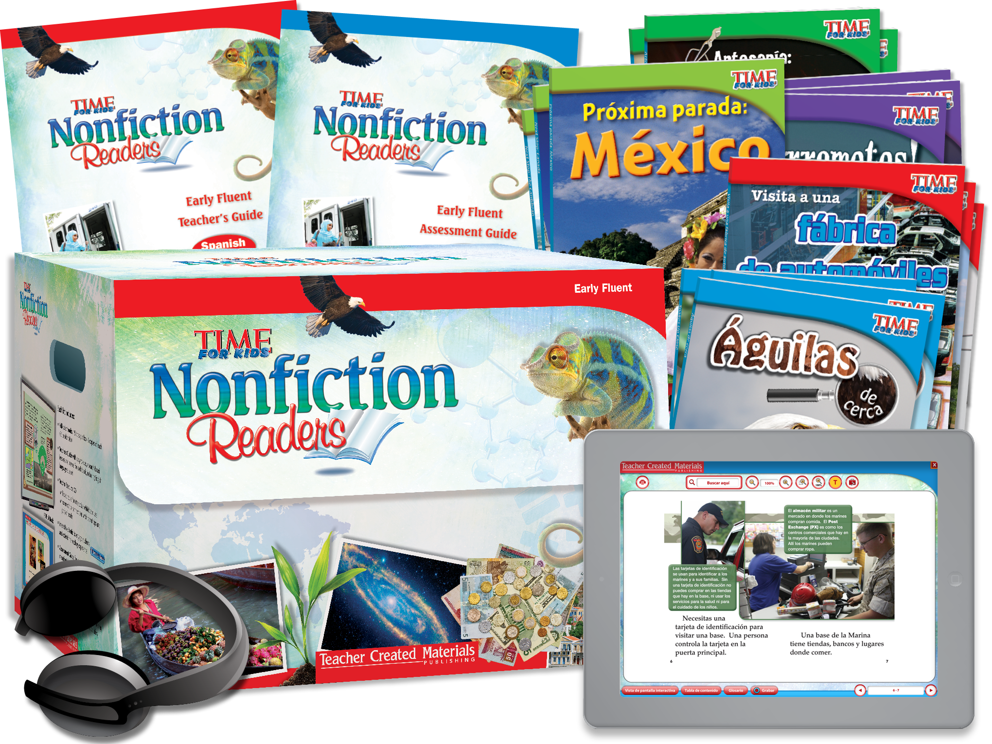 TIME FOR KIDS<sup>®</sup> Nonfiction Readers: Early Fluent Kit (Spanish Version)