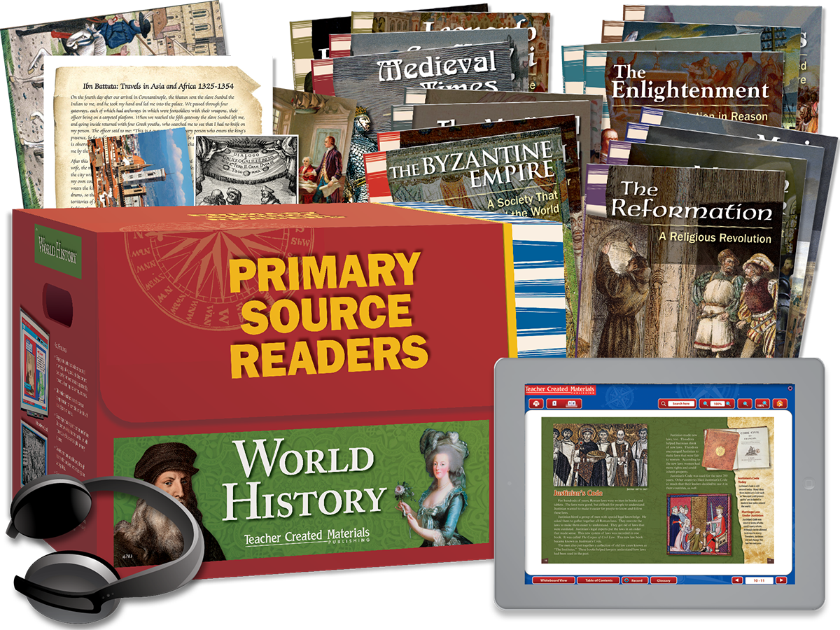 Primary Source Readers: World History Kit