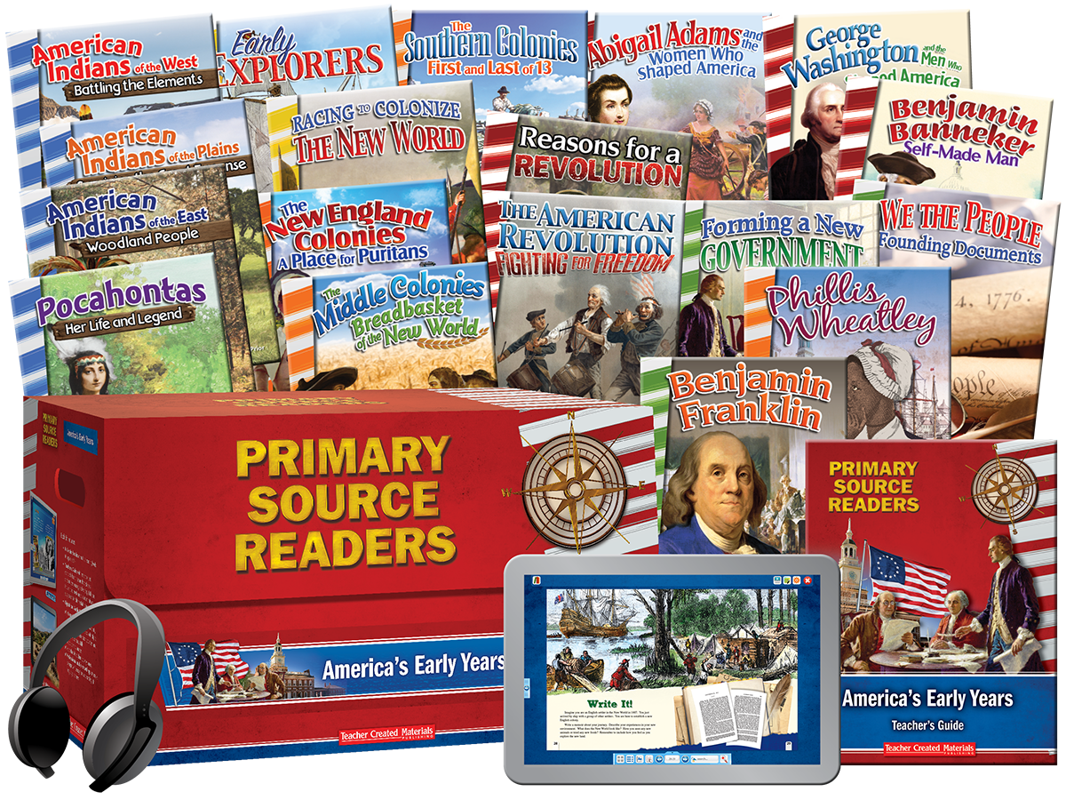 Primary Source Readers: America's Early Years Kit