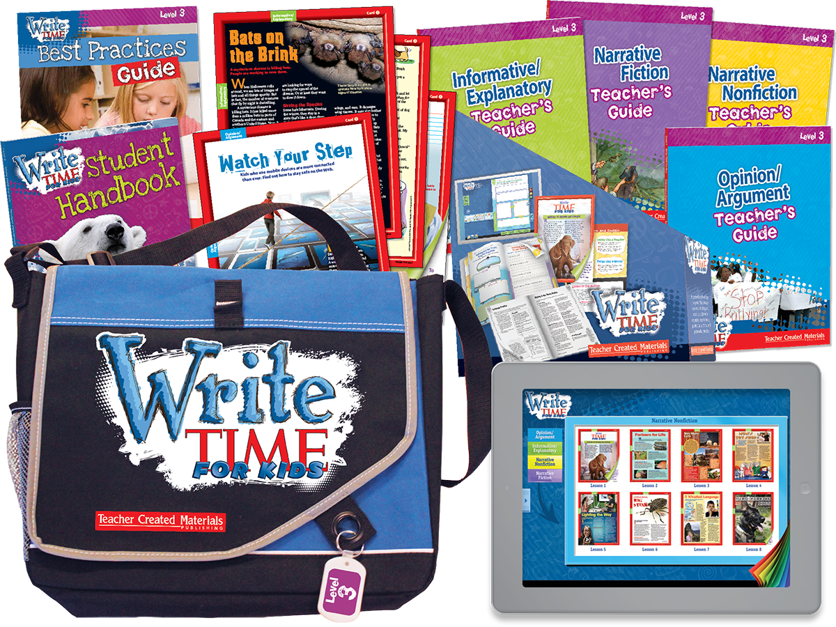 Write TIME FOR KIDS<sup>®</sup>: Level 3 Kit