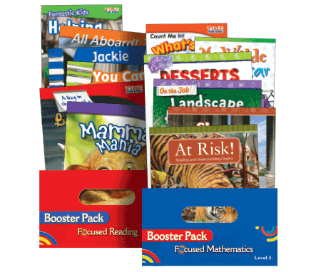 Focused Reading and Focused Mathematics Booster Packs