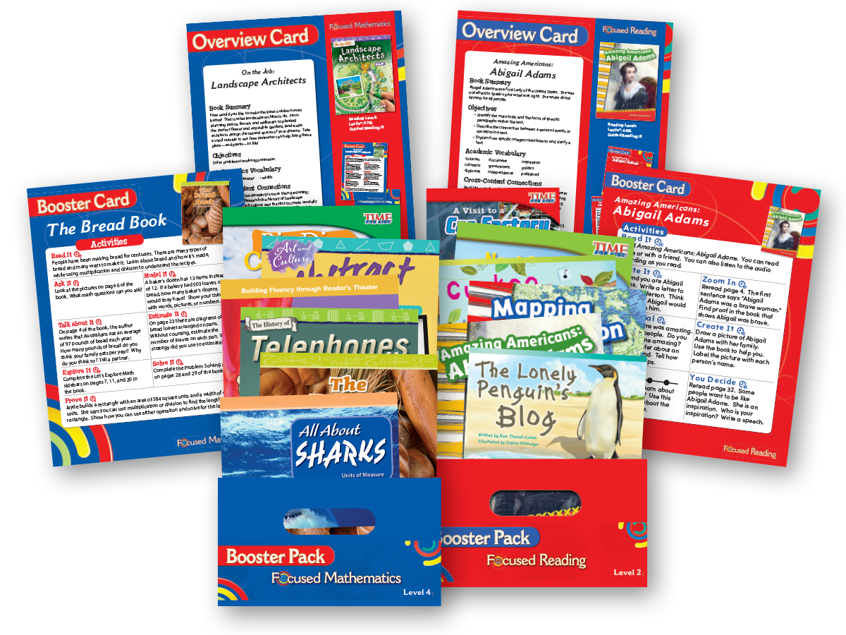Focused Reading and Focused Mathematics Booster Packs